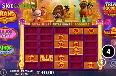 Скрин3. Triple Gobble Wobble слот