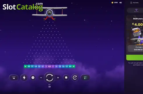 Скрин2. Aviatrix Plinko слот