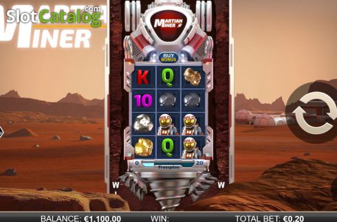 Скрин3. Martian Miner Infinity Reels слот