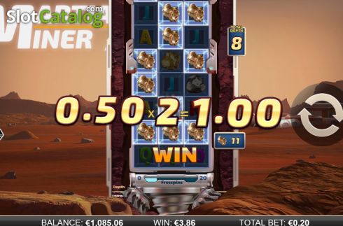Скрин7. Martian Miner Infinity Reels слот
