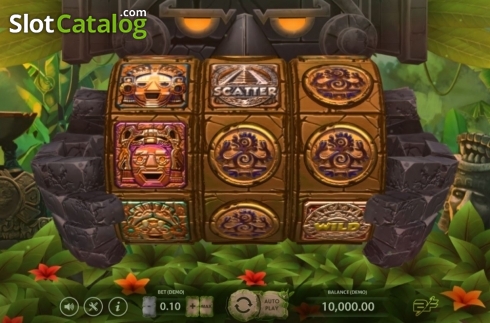 Скрин2. Aztec Adventure слот