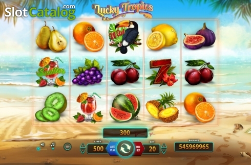 Скрин2. Lucky Tropics слот