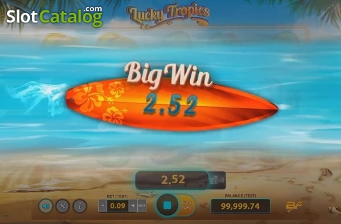 Скрин4. Lucky Tropics слот