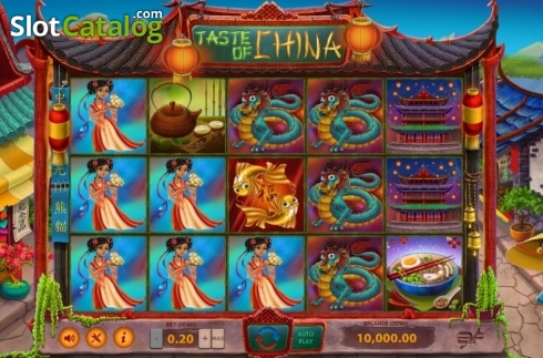 Скрин2. Taste of China слот