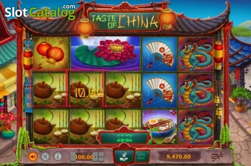 Скрин3. Taste of China слот