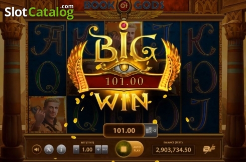 Скрин6. Book of Gods (BF games) слот