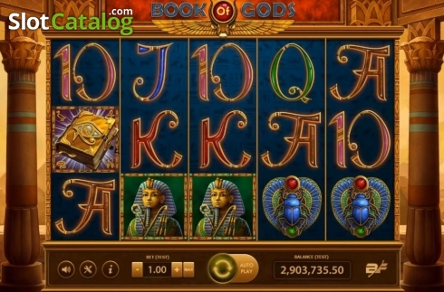 Скрин2. Book of Gods (BF games) слот