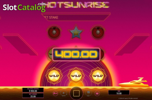 Скрин2. Hot Sunrise слот