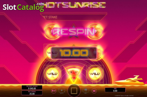 Скрин3. Hot Sunrise слот