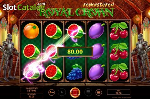 Скрин2. Royal Crown Remastered слот