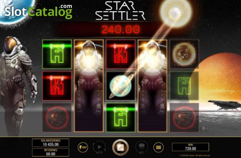 Скрин2. Star Settler слот