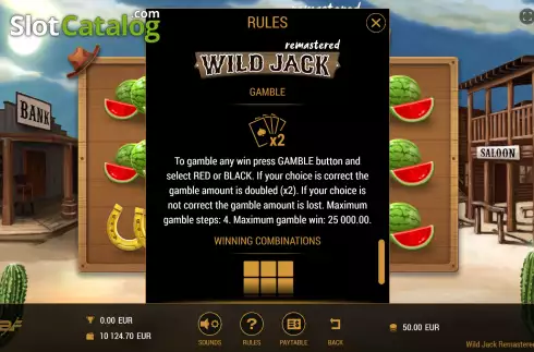 Скрин7. Wild Jack Remastered слот