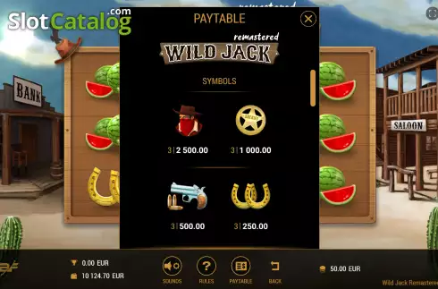 Скрин9. Wild Jack Remastered слот