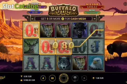 Скрин3. Buffalo Trail (BF games) слот