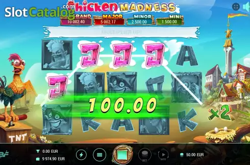 Скрин4. Chicken Madness слот