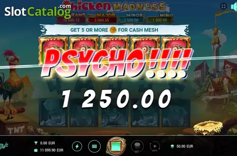 Скрин6. Chicken Madness слот