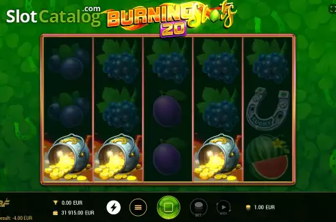 Скрин8. Burning Slots 20 слот