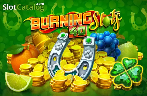 Burning Slots 40 логотип