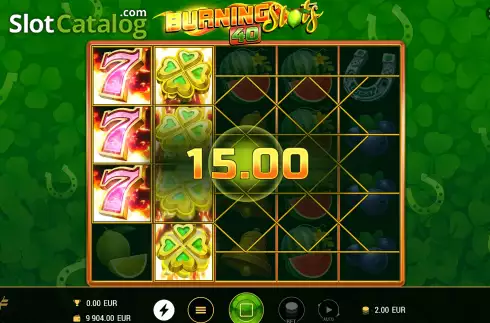 Скрин7. Burning Slots 40 слот