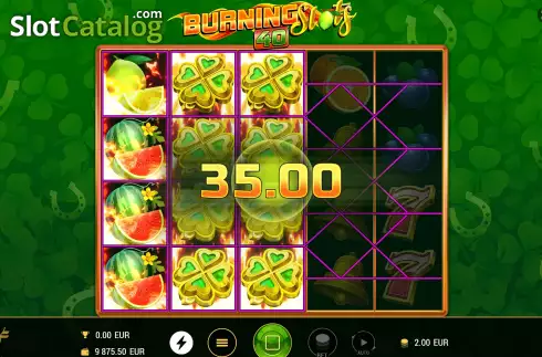 Скрин8. Burning Slots 40 слот