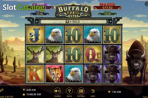Скрин3. Buffalo Trail Ultra слот
