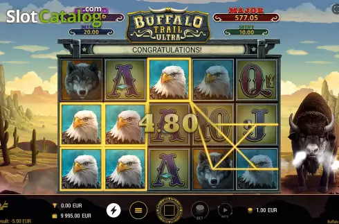Скрин4. Buffalo Trail Ultra слот