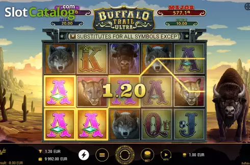 Скрин5. Buffalo Trail Ultra слот