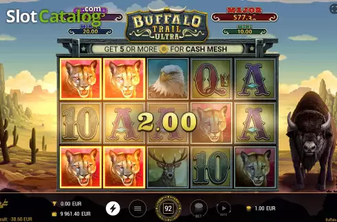 Скрин6. Buffalo Trail Ultra слот