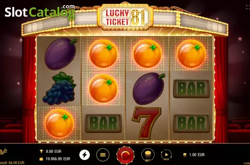 Скрин8. Lucky Ticket 81 слот