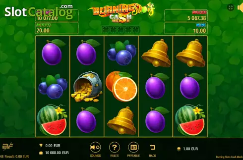 Скрин2. Burning Slots Cash Mesh слот