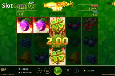 Скрин3. Burning Slots Cash Mesh слот
