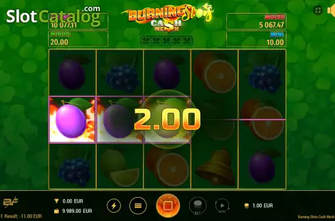 Скрин4. Burning Slots Cash Mesh слот