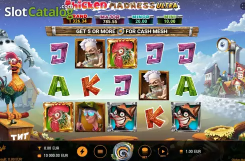 Скрин3. Chicken Madness Ultra слот