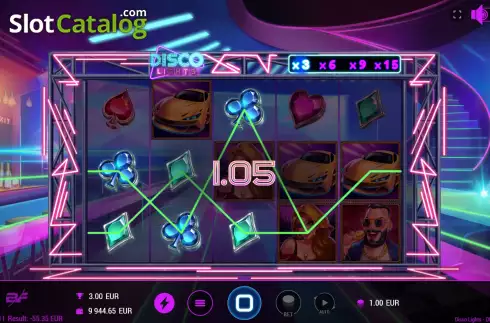 Скрин9. Disco Lights слот