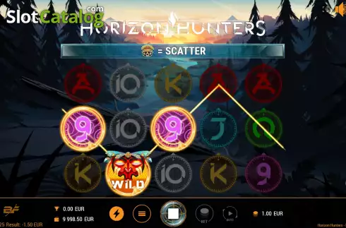 Скрин4. Horizon Hunters слот