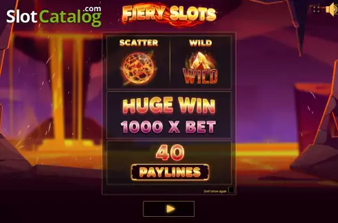 Скрин2. Fiery Slots слот