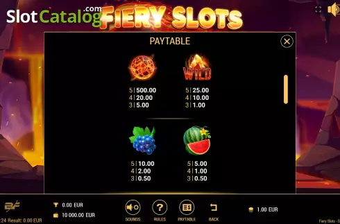 Скрин8. Fiery Slots слот