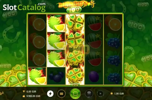 Скрин3. Burning Slots 100 слот