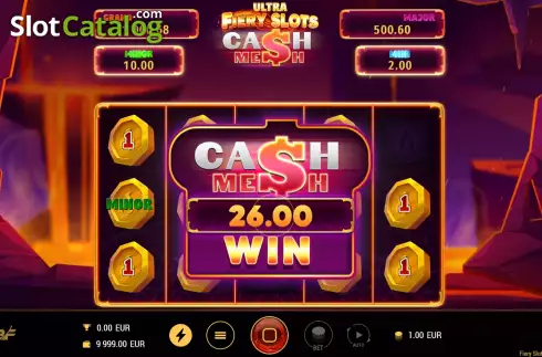 Скрин3. Fiery Slots Cash Mesh Ultra слот