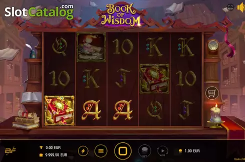 Скрин3. Book of Wisdom слот