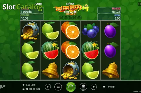 Скрин2. Ultra Burning Slots Cash Mesh слот