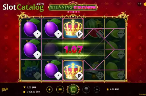 Скрин3. Stunning Crown Dice слот