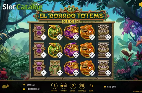 Скрин2. El Dorado Totems Dice слот