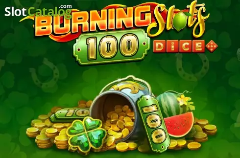 Burning Slots 100 Dice логотип