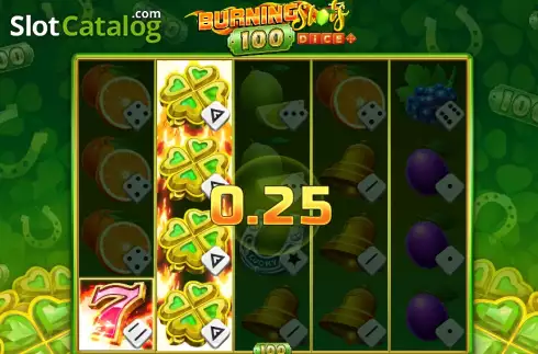 Скрин3. Burning Slots 100 Dice слот