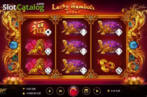Скрин2. Lucky Symbols Dice слот