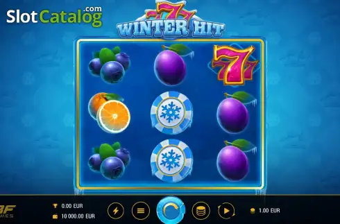 Скрин2. Winter Hit слот
