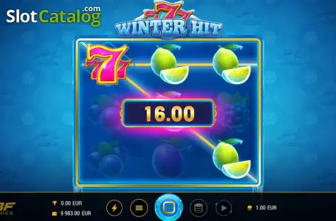 Скрин3. Winter Hit слот