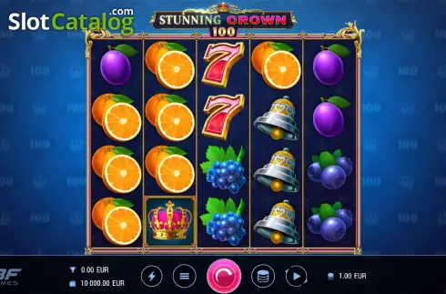 Скрин2. Stunning Crown 100 слот