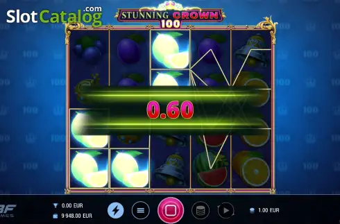 Скрин3. Stunning Crown 100 слот
